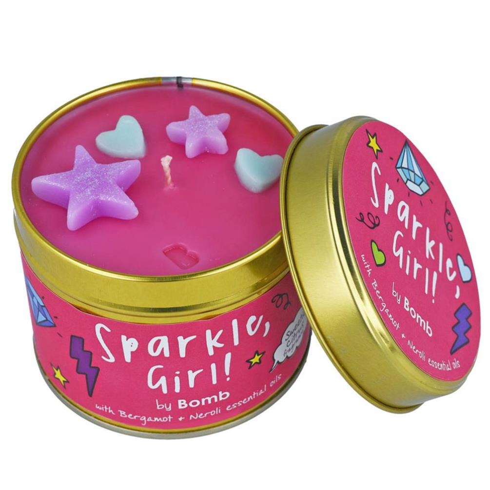 Bomb Cosmetics Sparkle Girl Tin Candle £8.99